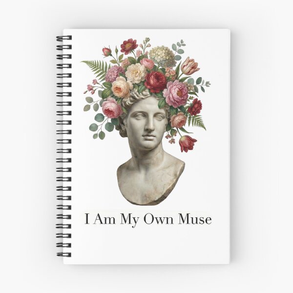 Item preview, I Am My Own Muse Light Academia Aesthetic T-Shirt designed and sold by rockyRG.