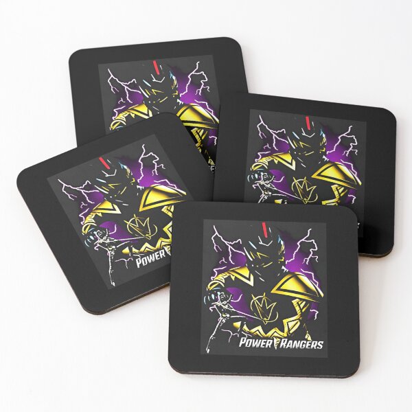 Item preview, Black Dino Power Rangers  designed and sold by Eboniggins.