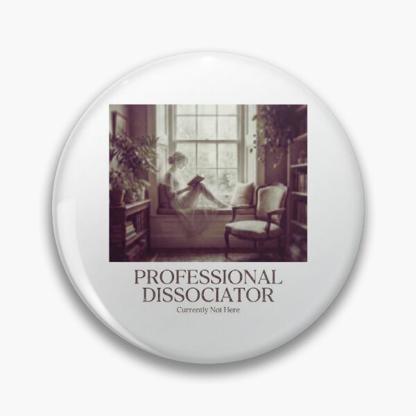 Item preview, Professional Dissociator Dark Academia Reader Aesthetic designed and sold by rockyRG.