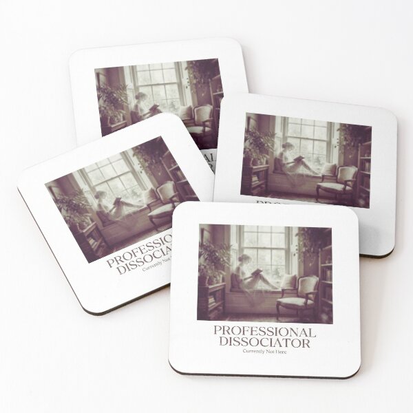 Item preview, Professional Dissociator Dark Academia Reader Aesthetic designed and sold by rockyRG.