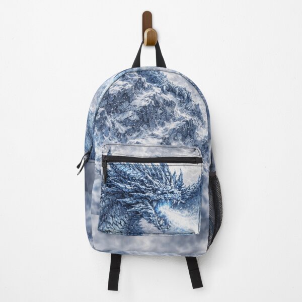 Item preview, Frostbound Ice Dragon, Winter’s Breath designed and sold by druidwolfart.