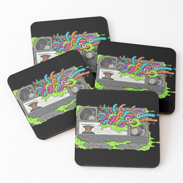 Item preview, Rewind Too Far – Melting VHS Memory designed and sold by unthinkabletees.