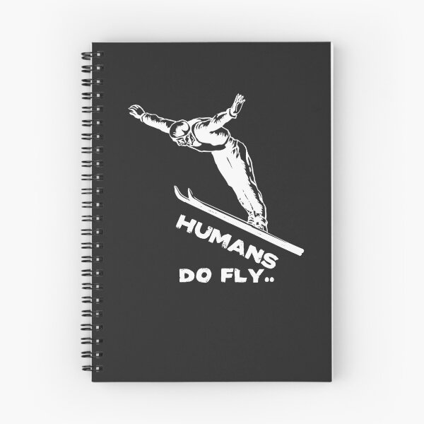 Item preview, Ski Jump Humans Can Fly Winter Sports design designed and sold by spinningvisions.