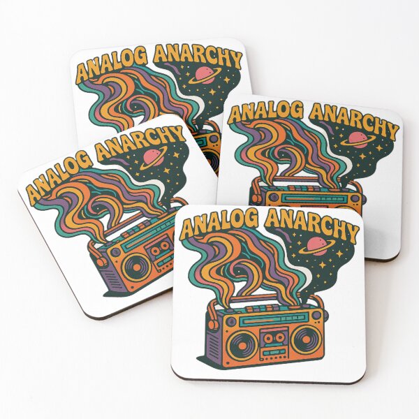 Item preview, Analog Anarchy designed and sold by TrippyThreadsArtStudio.