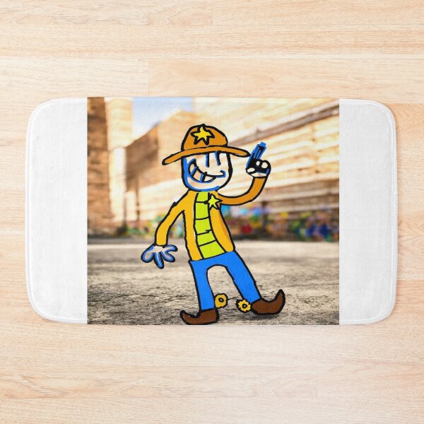 Item preview, cowboy cartoon designed and sold by pksart1.