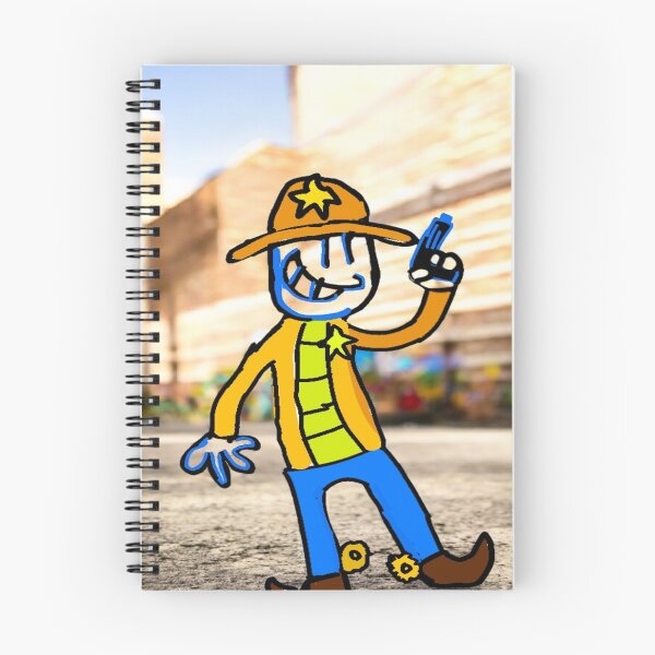 Item preview, cowboy cartoon designed and sold by pksart1.