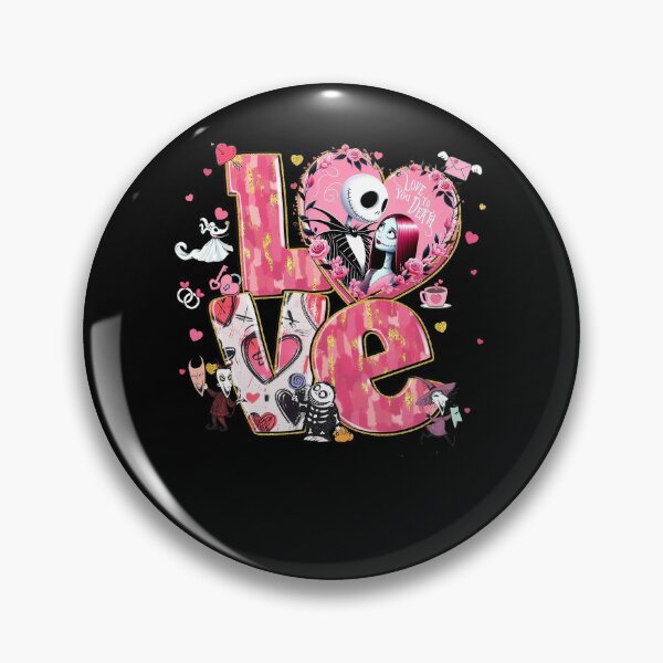 Item preview, Nightmare Valentine Couple Love Jack Skellington Funny Horror Lovers designed and sold by pansak.
