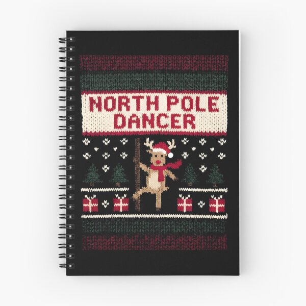 Item preview, North Pole Dancer Funny Women's Inappropriate Christmas Gear designed and sold by DynamicDesign.