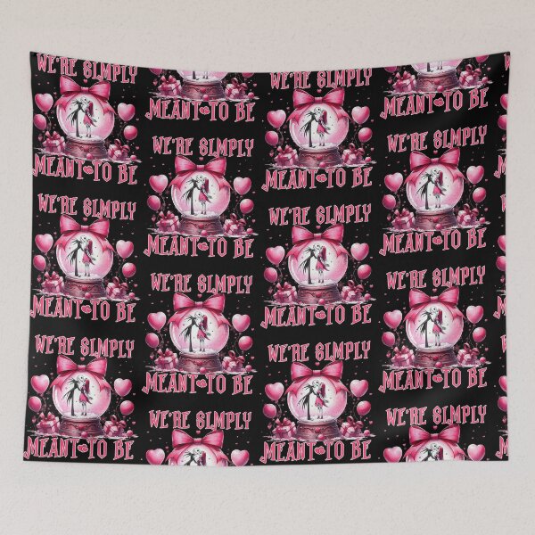 Item preview, We're Simply Meant To Be Nightmare Valentine Couple Horror designed and sold by pansak.