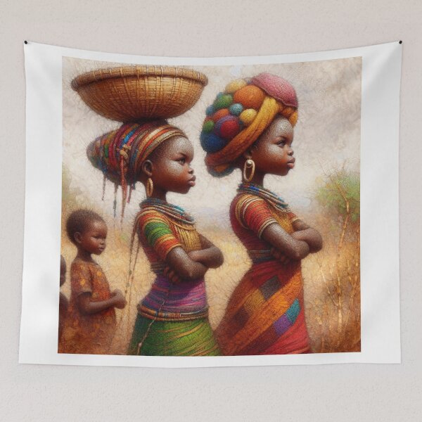 Item preview, African Kids designed and sold by Beyondnote-Art.