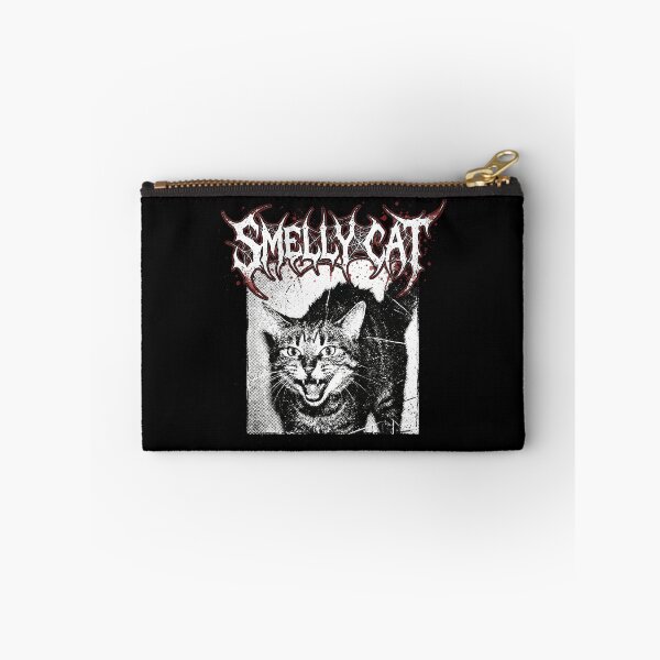 Item preview, Smelly Cat Metal Tour Friends (White Background) designed and sold by Screen Lore.
