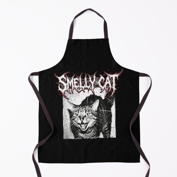 Item preview, Smelly Cat Metal Tour Friends (White Background) designed and sold by Screen Lore.