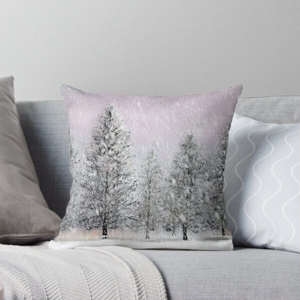 Item preview, Silent Winter Trees in Falling Snow designed and sold by littrellart.