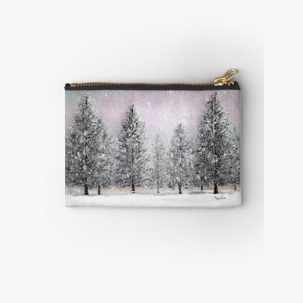 Item preview, Silent Winter Trees in Falling Snow designed and sold by littrellart.