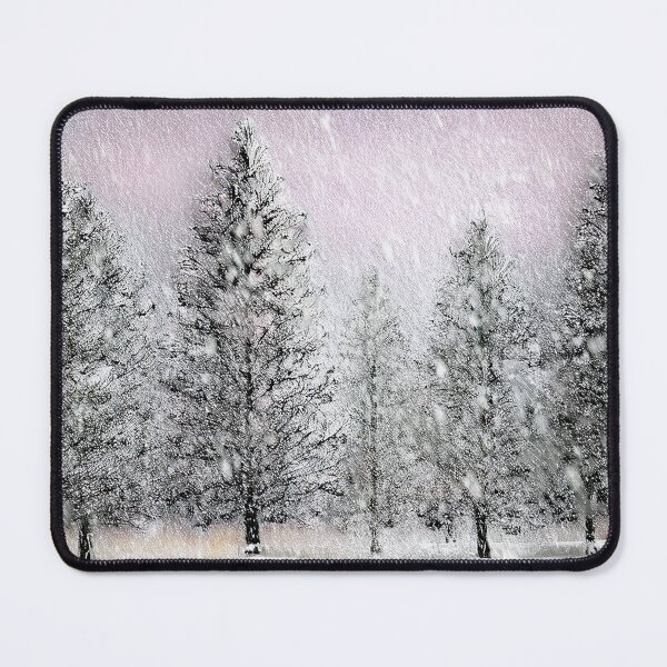 Item preview, Silent Winter Trees in Falling Snow designed and sold by littrellart.
