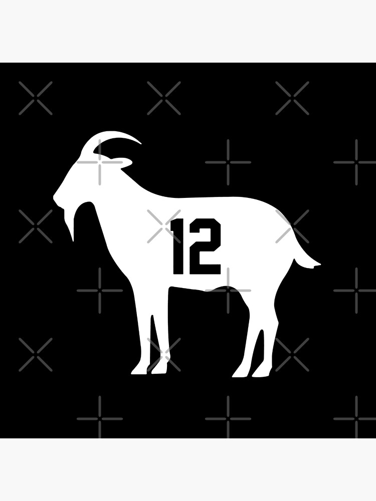 Brady Goat - goat brady number 12 - GOAT 12 - Greatest Of All Time Brady   Pullover Hoodie for Sale by DevonteZ