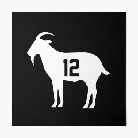 Brady Goat - goat brady number 12 - GOAT 12 - Greatest Of All Time Brady   Pullover Hoodie for Sale by DevonteZ