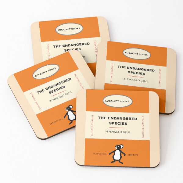 Item preview, Eucalypt Books 2026 Extinction Edition Black Koala Orange designed and sold by Donnahuntriss.