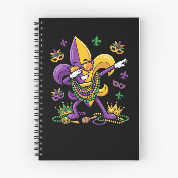 Artikelvorschau, Dabbing Fleur De Lis Lustiger Karneval Dabbing Fleur De Lis Gear entworfen und verkauft von DynamicDesign.