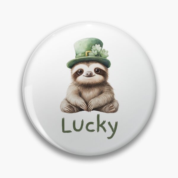Item preview, Lucky Sloth St. Patrick's Day designed and sold by WillandWent.