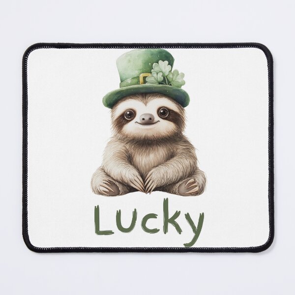 Item preview, Lucky Sloth St. Patrick's Day designed and sold by WillandWent.
