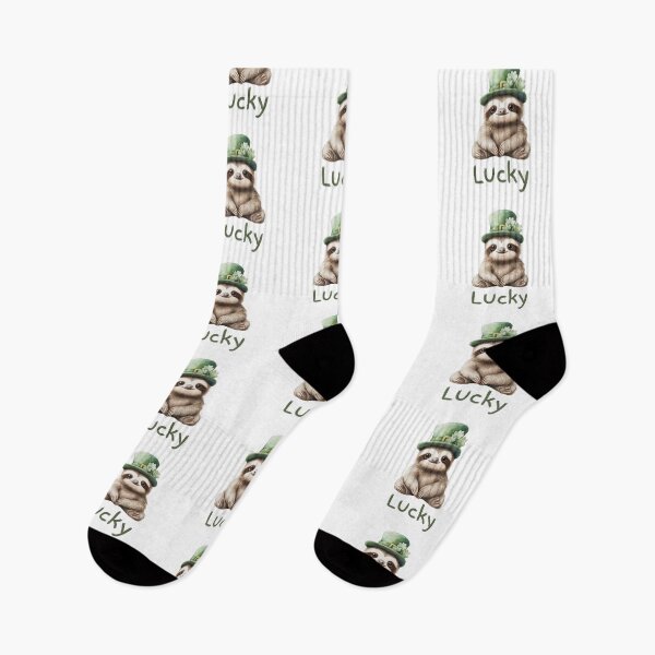 Item preview, Lucky Sloth St. Patrick's Day designed and sold by WillandWent.