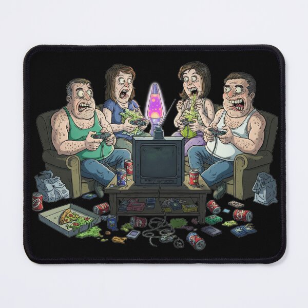 Item preview, Grunge Game Night – Lava Lamps, Pizza, and Late-Night Chaos designed and sold by unthinkabletees.