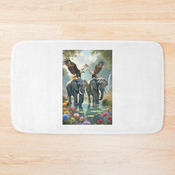 Item preview, Elephants and eagles designed and sold by Creative Visualize.