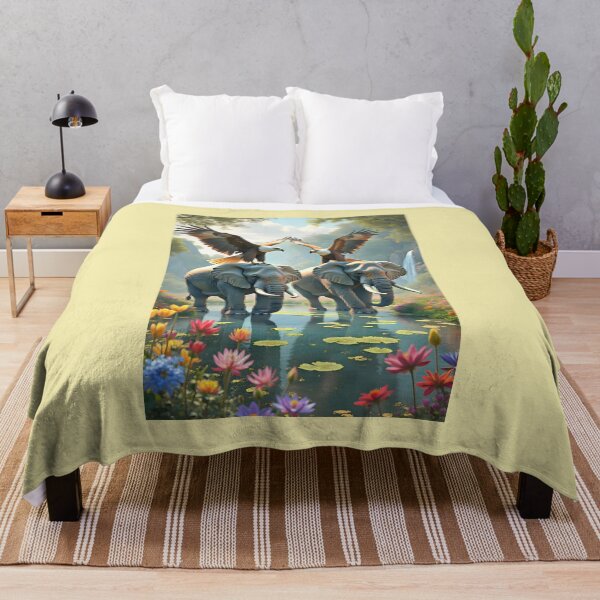 Item preview, Elephants and eagles designed and sold by Creative Visualize.