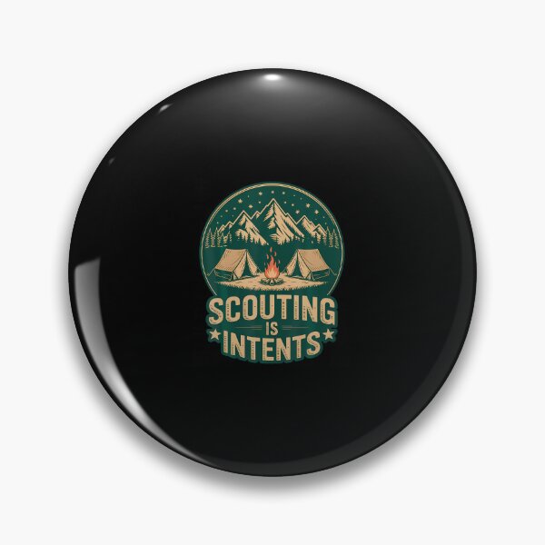 Item preview, Scouting Is Intents Funny Scout Camper Camping designed and sold by PaulaStokes2.