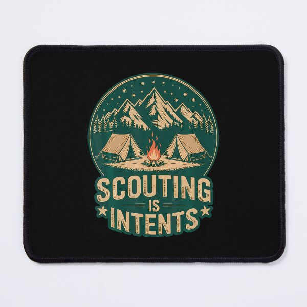 Item preview, Scouting Is Intents Funny Scout Camper Camping designed and sold by PaulaStokes2.