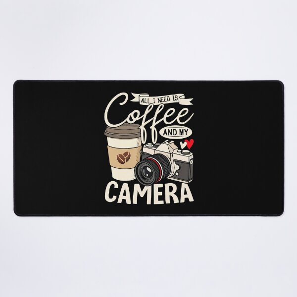 Item preview, All I Need Is Coffee And My Camera Photography Coffee Lovers designed and sold by elihletoriong.