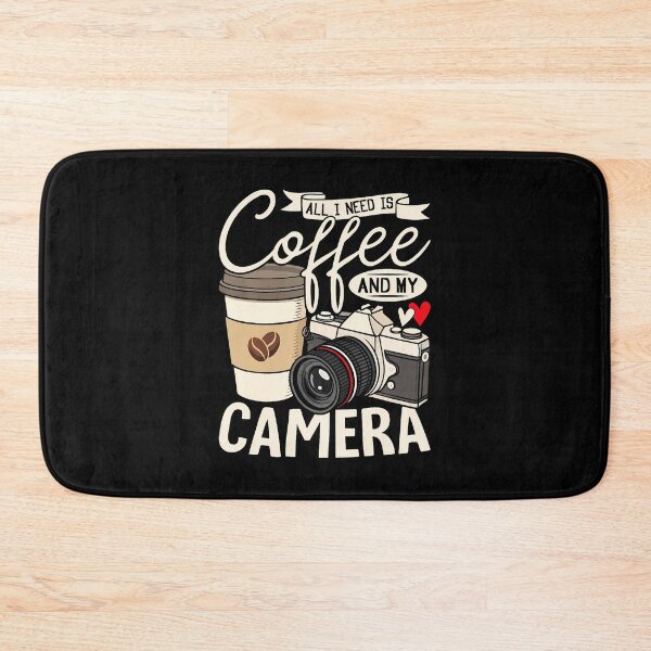 Item preview, All I Need Is Coffee And My Camera Photography Coffee Lovers designed and sold by elihletoriong.