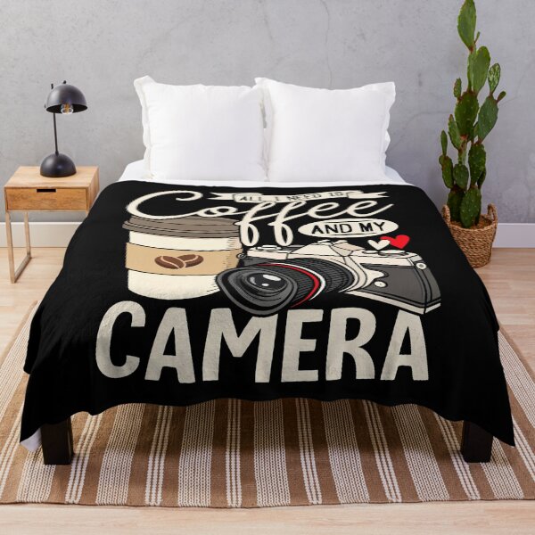 Item preview, All I Need Is Coffee And My Camera Photography Coffee Lovers designed and sold by elihletoriong.