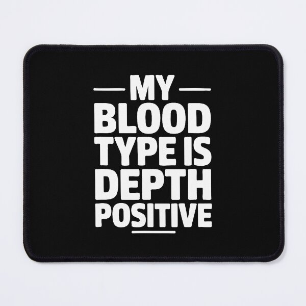 Item preview, My Blood Type Is Depth Positive Scuba Diver designed and sold by pfanodlnazb.