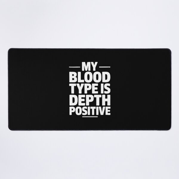 Item preview, My Blood Type Is Depth Positive Scuba Diver designed and sold by pfanodlnazb.
