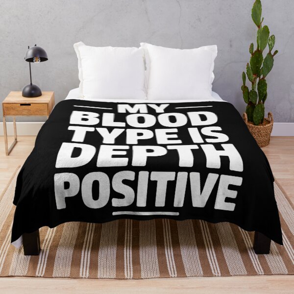 Item preview, My Blood Type Is Depth Positive Scuba Diver designed and sold by pfanodlnazb.