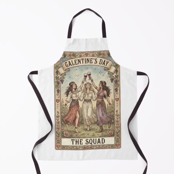Item preview, Galentine's Day Tarot Squad - Boho Sisterhood Art Nouveau designed and sold by rockyRG.