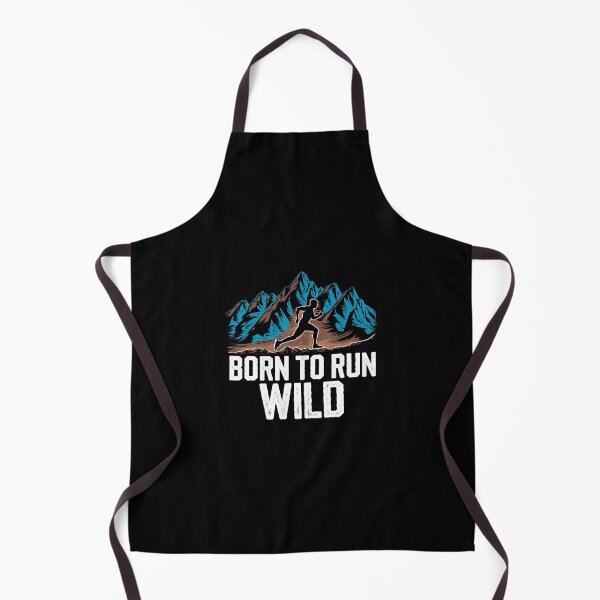 Item preview, Runners Born To Run Wild Funny Running Motivation designed and sold by PaulaStokes2.