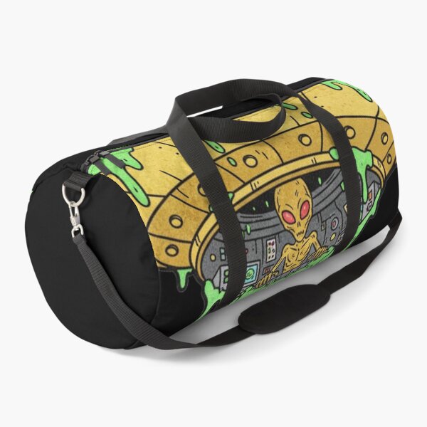 Item preview, Golden Alien UFO – Skull-Adorned Spaceship with Tractor Beam designed and sold by unthinkabletees.