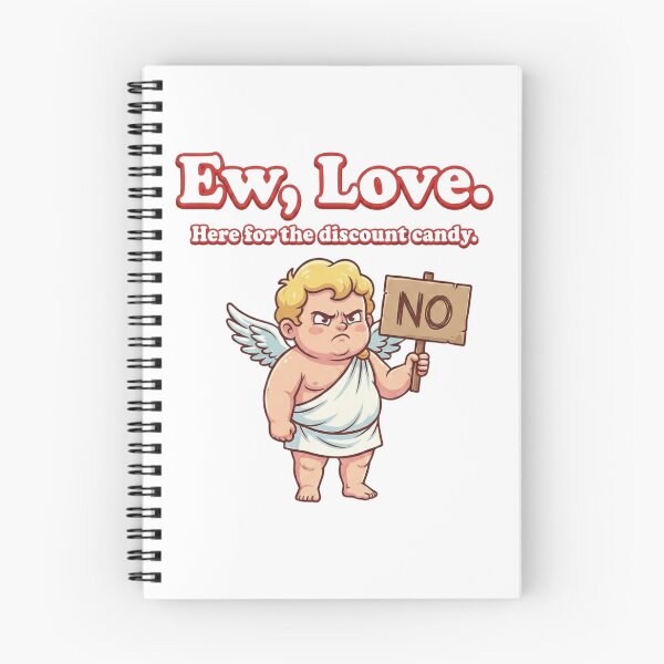Item preview, Ew Love Grumpy Cupid Anti Valentine Shirt Retro Funny designed and sold by rockyRG.