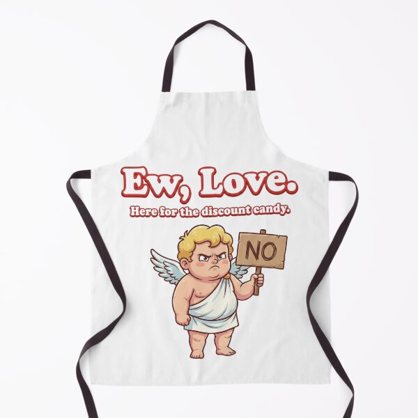 Item preview, Ew Love Grumpy Cupid Anti Valentine Shirt Retro Funny designed and sold by rockyRG.