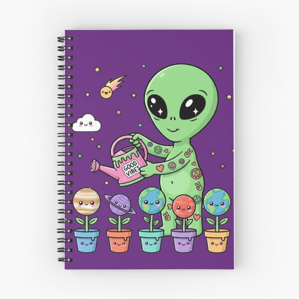 Item preview, Cosmic Garden – Cute Alien Growing Planets designed and sold by unthinkabletees.