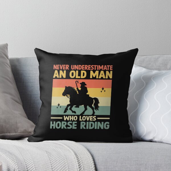 Item preview, Never Underestimate An Old Man Who Loves Horse Riding designed and sold by elihletoriong.