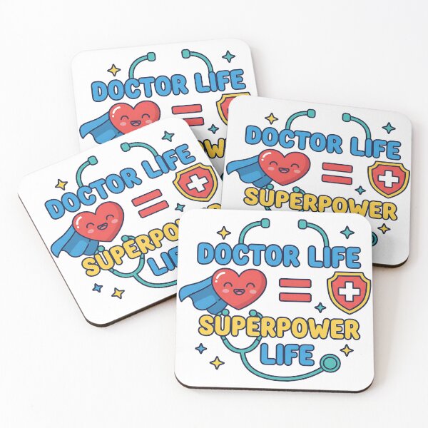 Item preview, Doctor Life = Superpower Life – Cute Doctor Hero T-Shirt designed and sold by Muzgle.