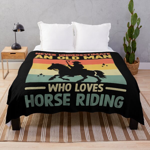 Item preview, Never Underestimate An Old Man Who Loves Horse Riding designed and sold by elihletoriong.