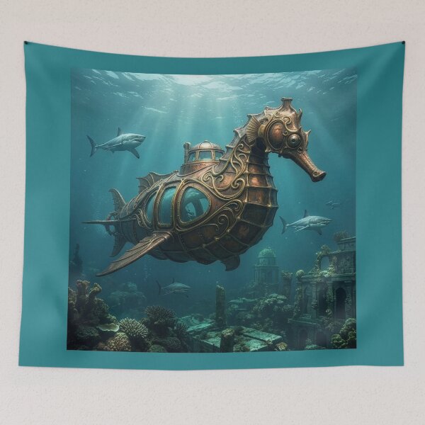 Item preview, Sea Horse Submarine designed and sold by Tridentulus.