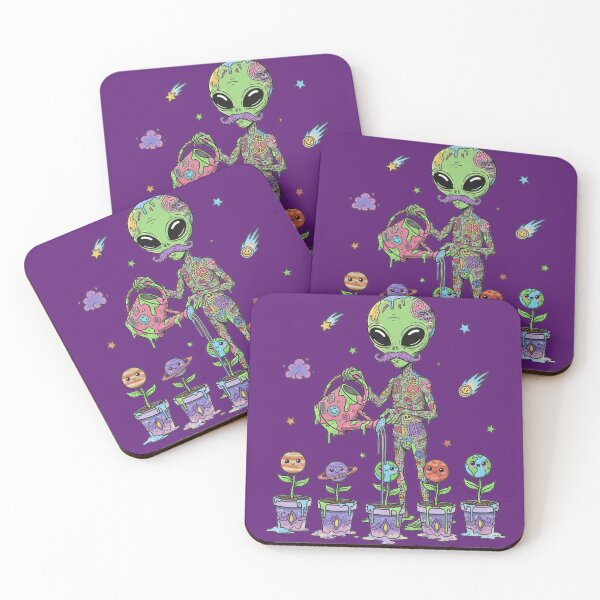 Item preview, Cosmic Garden – Alien Growing Planets designed and sold by unthinkabletees.