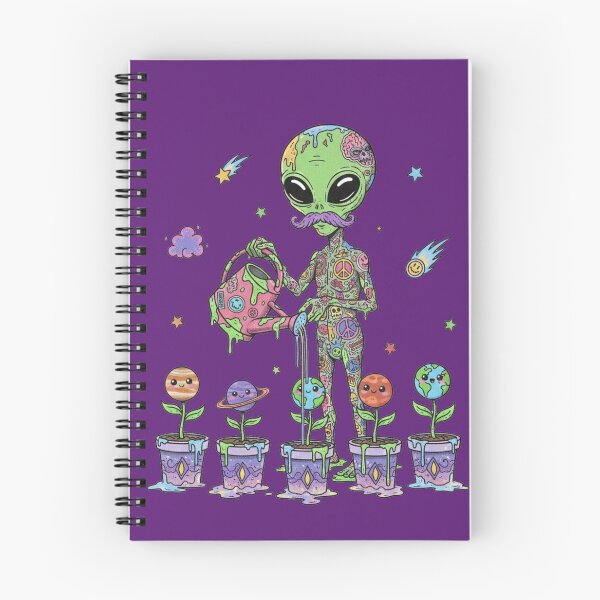Item preview, Cosmic Garden – Alien Growing Planets designed and sold by unthinkabletees.