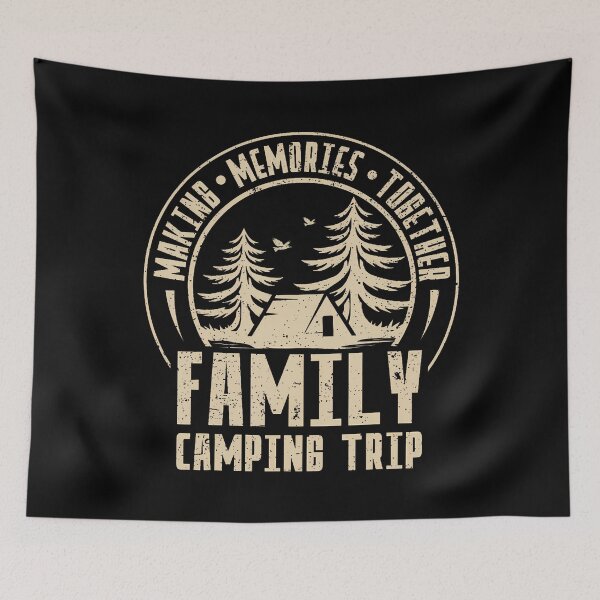 Item preview, Vintage Camper Camp Family Camping Trip 2025 Matching Crew designed and sold by pfanodlnazb.